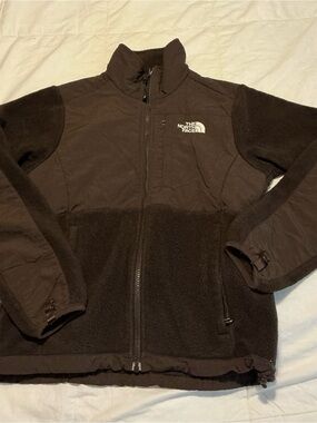 The North Face Dark Brown Full-Zip Fleece Jacket Women’s XS Polartec